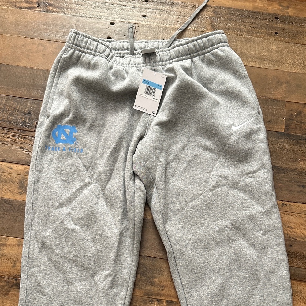 Nike Womens Gray and Blue Sweatpants